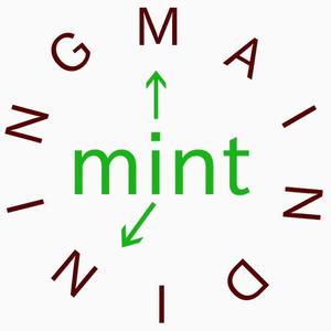 さんの新規OPENのダイニングバー「mint」のロゴデザインへの提案