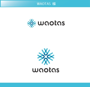 FISHERMAN (FISHERMAN)さんの新規メディア「WAOTAS」ロゴデザインの募集への提案