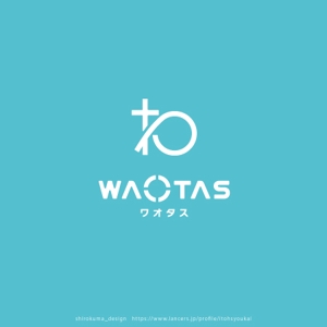 shirokuma_design (itohsyoukai)さんの新規メディア「WAOTAS」ロゴデザインの募集への提案