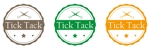 市川匠 (taktak_me)さんの理美容室「Tick Tack」のサロンロゴの依頼です☆への提案