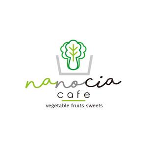 mg_web (mg_web)さんのカフェ「nanocia cafe」のロゴへの提案