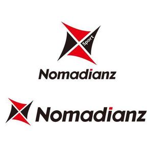T.デザイン (potaro)さんのスポーツブランド「Nomadianz 」のロゴ作成への提案