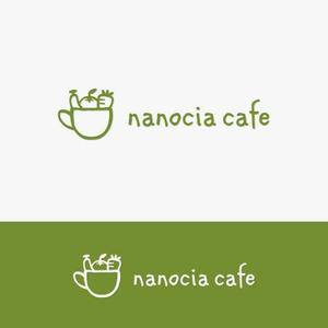 eiasky (skyktm)さんのカフェ「nanocia cafe」のロゴへの提案