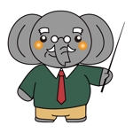 kouzuki (kouzuki-rrr)さんの象のキャラクターデザインへの提案