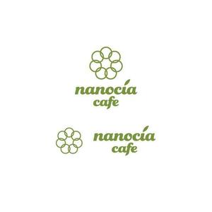 kyoniijima ()さんのカフェ「nanocia cafe」のロゴへの提案