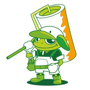 斑　大輔 (buchi-solesica)さんの塗装・防水のキャラクターデザインへの提案