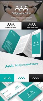 take5-design (take5-design)さんの新規OPEN予定の結婚相談所「Bridge to the Future」のロゴへの提案