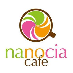 クリエイトハラ株式会社 (CREATE-HARA)さんのカフェ「nanocia cafe」のロゴへの提案