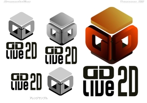 tongpooRM (TongpooRM_001)さんのイラストに命を吹き込む映像技術「Live2D」ロゴ・アイコン制作への提案