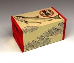Design Takizawa (a_takizawa)さんのお歳暮ギフト「秋鮭」の化粧箱デザインへの提案