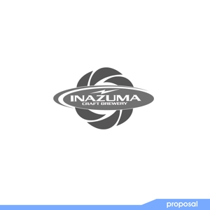 ark-media (ark-media)さんのクラフトビール醸造所「INAZUMA BEER」のロゴへの提案