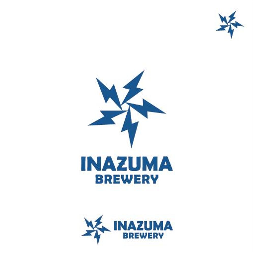 クラフトビール醸造所「INAZUMA BEER」のロゴ