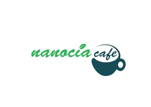 M+DESIGN WORKS (msyiea)さんのカフェ「nanocia cafe」のロゴへの提案