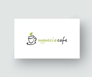 yuDD ()さんのカフェ「nanocia cafe」のロゴへの提案