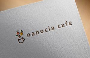 Aihyara (aihyara)さんのカフェ「nanocia cafe」のロゴへの提案