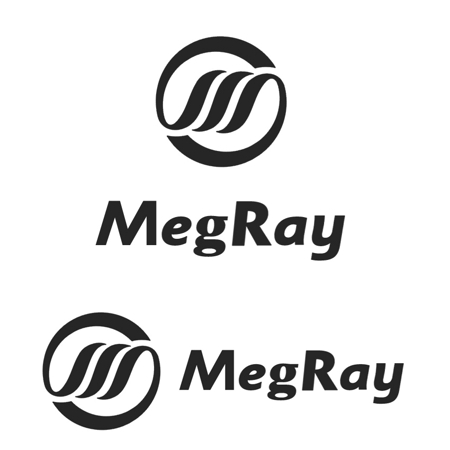 ぽんぽん (haruka322)さんの自社ブランド「MegRay」のロゴ作成への提案