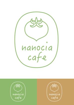 blavo_design (blavo_design)さんのカフェ「nanocia cafe」のロゴへの提案