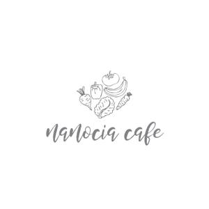 queuecat (queuecat)さんのカフェ「nanocia cafe」のロゴへの提案