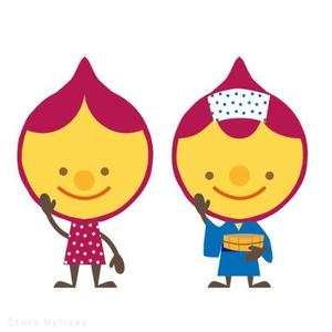 momo / SMOIS (store-holiday)さんのさつまいも菓子のキャラクターへの提案