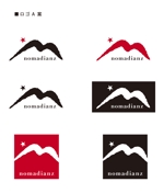 antennaさんのスポーツブランド「Nomadianz 」のロゴ作成への提案