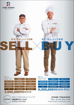 takeworks (takeworks)さんの店舗売買の仲介サービスのチラシですへの提案