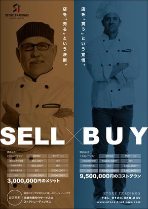 takeworks (takeworks)さんの店舗売買の仲介サービスのチラシですへの提案