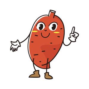 さんのさつまいも菓子のキャラクターへの提案