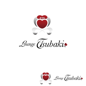 さんの「Lounge tsubaki」のロゴ作成への提案