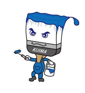 株式会社イーネットビズ (e-nets)さんの塗装・防水のキャラクターデザインへの提案