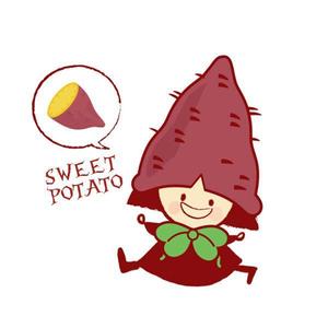 Anne_co. (anne_co)さんのさつまいも菓子のキャラクターへの提案