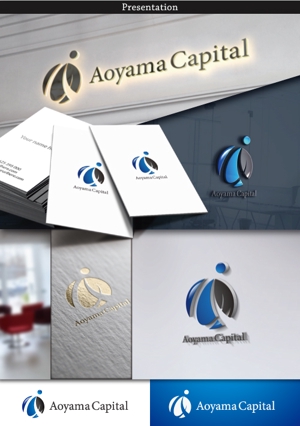 hayate_design ()さんの戦略コンサルティングファーム「青山キャピタル」ロゴへの提案