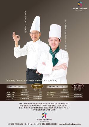 noelleon (noelleon)さんの店舗売買の仲介サービスのチラシですへの提案