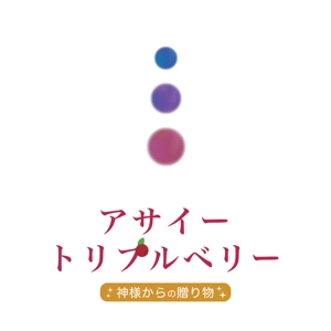 kurumi82 (kurumi82)さんの「神様からの贈り物　アサイートリプルベリー」のロゴ作成への提案