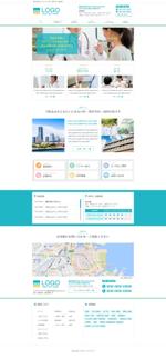 noix blanche (noix_blanche)さんの内科・整形外科のウェブサイトトップページと第二階層のデザイン（コーディング無し）への提案