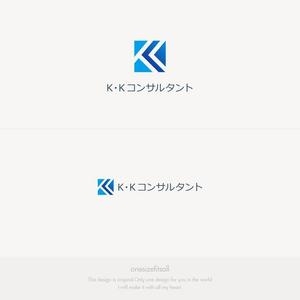 onesize fit’s all (onesizefitsall)さんの個人事業主（コンサルタント）「K・Kコンサルタント」のロゴへの提案