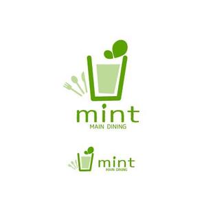 大小 (yumikayoo)さんの新規OPENのダイニングバー「mint」のロゴデザインへの提案