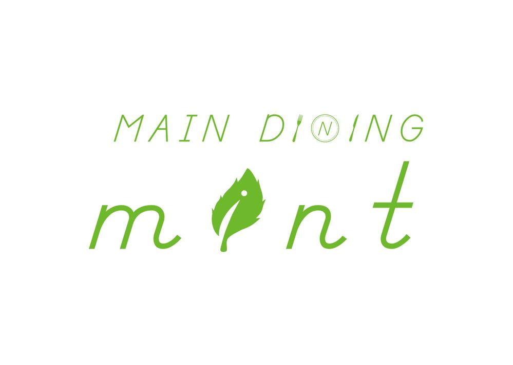 新規OPENのダイニングバー「mint」のロゴデザイン