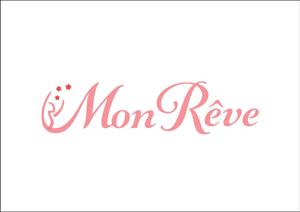 Littwo Design (Blue_Rabbit)さんのネイルレンタルスペース「Mon Rêve」のロゴ (商標登録予定なし)への提案