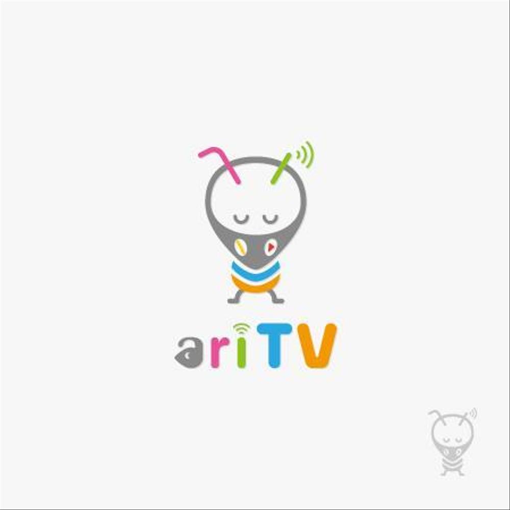 仙台発！インターネットテレビ局「アリティーヴィー」のロゴデザイン