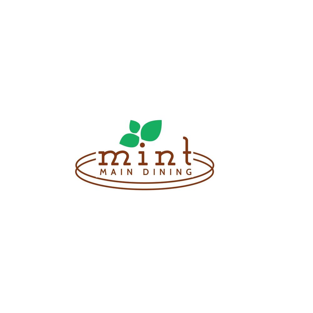 新規OPENのダイニングバー「mint」のロゴデザイン