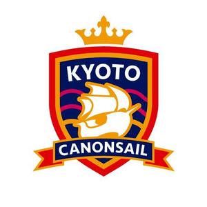 emotional_design (emotional_design)さんのサッカークラブ　Canonsail KYOTO　の　ロゴとエンブレムへの提案