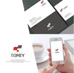はなのゆめ (tokkebi)さんの英会話スクール「TOMIY」サービス名ロゴへの提案