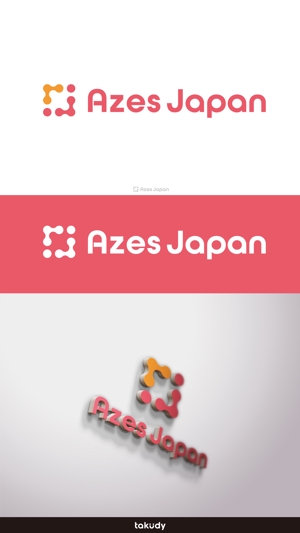 takudy ()さんのAzes Japan株式会社(アジーズジャパン)  のロゴへの提案