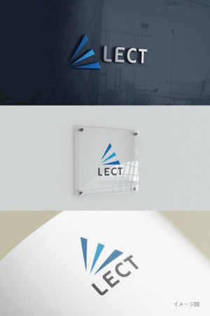 coco design (tomotin)さんのマーケティングリサーチ会社「LECT株式会社」のロゴ作成への提案