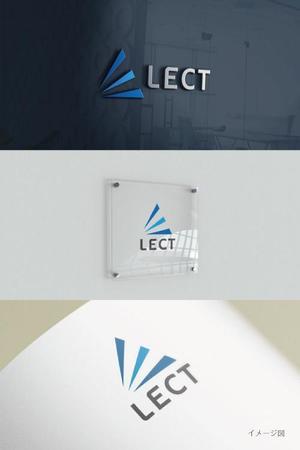 coco design (tomotin)さんのマーケティングリサーチ会社「LECT株式会社」のロゴ作成への提案