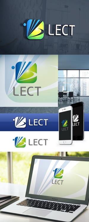 NJONESKYDWS (NJONES)さんのマーケティングリサーチ会社「LECT株式会社」のロゴ作成への提案