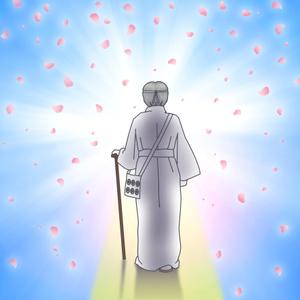 鈴丸 (suzumarushouten)さんの死出の旅路へ向かう男性のイラストへの提案