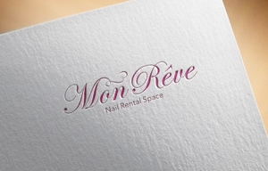 d-o2 (d-o2)さんのネイルレンタルスペース「Mon Rêve」のロゴ (商標登録予定なし)への提案