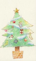 篠崎　舞衣子 (maikoshinozaki)さんのクリスマスツリーのイラスト制作への提案