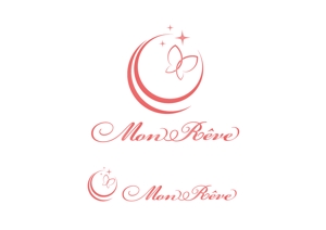 O-tani24 (sorachienakayoshi)さんのネイルレンタルスペース「Mon Rêve」のロゴ (商標登録予定なし)への提案